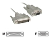C2G,  DB2to DB9F Null Modem Cable,  2m