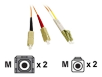 C2G,  LC/SC Duplex 62.5/125 Multimode Fibre Cable,  5m