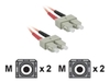 C2G,  SC/SC Duplex 62.5/125 Multimode Fibre Cable,  7m