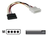 C2G,  Serial ATA Power Adapter Cable,  15cm