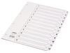 CONCORD INDEX 1-12 A4 CLEAR TAB CS12