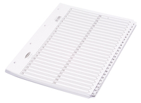 CONCORD INDEX 1-50 A4 WHITE CS55