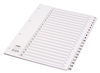 Concord Index1-20 A4 Clear Tab