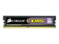 Corsair 1GB DDR2 800MHz/PC2-6400 XMS2 Memory Non-ECC Unbuffered CL5 Heat Spreader Lifetime Warranty