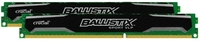 Crucial 16GB kit (8GBx2) DDR3 1600 MT/s (PC3-12800) CL9 @1.35V Ballistix Sport VLP UDIMM 240pin
