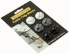 Dline Cable Tidy Bases 6pk Self Adhesive