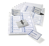 DURABLE COMBI NAME BADGE SET 54X90 AST