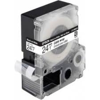Epson LC-6WBC9 Tape reel labels - black on white