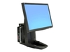 Ergotron Neo-flex All-in-one Sc Lift Stand,  Secure Clamp Stand For Lcd Display / Cpu Black Screen Size: Up To 24 Mounting Interface: 100 X 100 Mm,  75 X 75 Mm