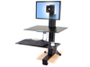 Ergotron WorkFit-S - Single LD with Worksurface+