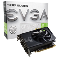 EVGA GT 740 SuperClocked 1GB GDDR5 Dual DVI Mini HDMI PCI-E Graphics Card