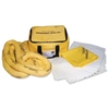 Fosse Maintenance Spill Kit Cube of Pads Socks Gloves Goggles and Bag for 35 Litre Spill Ref M-35- CB.