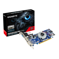 Gigabyte R5 230 1GB DDR3 VGA Dual Link DVI HDMI PCI-E Graphics Card