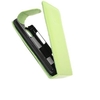 Green FlipMatic Easy Clip On Vertical Pouch Case - HTC HD7