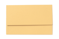 Guildhall 3/4 Flap Legal Document Wallet Yellow