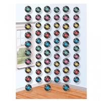 Hanging String Decorations Rock and Roll - Decoration - Amscan