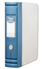 HERMES A4 HD80MM BOX FILE 2D RING BLUE