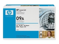 HP 09A Black Toner Cartridge 15, 000 Pages