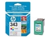 HP 343 - Print cartridge - 1 x colour (cyan,  magenta,  yellow)