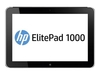 HP Elitepad 1000 G2 Intel Atom Z3795 (1.6GHz,  up to 2.39 GHz with Intel Burst Technology,  2MB cache,  4 cores),  Windows 8.1 Pro 64,  4GB RAM,  128GB SSD,  10.1 diagonal UWVA WUXGA (1920 x 1200) capacitive multi-touch 8MP + 2.1MP camera Silver