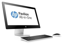 HP Pavilion 23-q100na AIO Desktop,  Intel Dual-Core Pentium G3260T 3.3GHz,  4GB RAM,  2TB HDD,  23 Non-Touch,  DVDRW,  Intel HD,  WIFI,  Webcam,  Bluetooth,  Windows 10 Home 64
