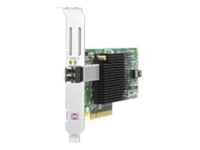 HP StorageWorks 81E PCI-e Fibre Channel Host Bus Adapter Single Port Network adapter PCI Express x8 8Gb Fibre Channel (SW)