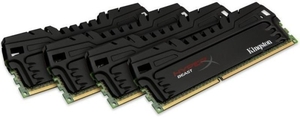 HyperX 32GB 1600MHz DDR3 CL9 DIMM (Kit of 4) XMP Beast Series