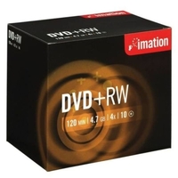 Imation 4x DVD-RW 4.7GB 10 Pack Jewel Case