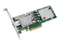 Intel 10 Gigabit AT2 Server Adapter - Single port 10GBase-T server adapter - VMDq,  VMDc,  FCoE,  iSCSI,  IPsec and Linksec
