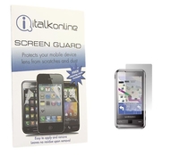 iT ALKOnline SCP10- I900 Screen LCD Scratch Protector (10 Pack) and Micro Fibre Cloth - Samsung i9 00 Omnia.