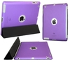iTALKonline 18679 Purple Smart ProGel Skin Case with Logo Cut Out - Apple iPad 2 16gb/32gb/64gb (Works with Apple Smart Cover)