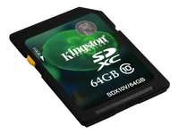 Kingston Digital 64GB Class 10 SDXC Memory Card
