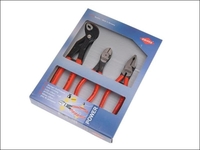 Knipex 00 20 10 Power Pack - Set of Three Plier Set