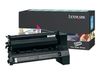 LEXMARK C78X 10K MAGENTA HIGH YIELD RETURN PROGRAM PRINT CARTRIDGE