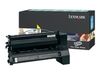 LEXMARK C78X 10K YELLOW HIGH YIELD RETURN PROGRAM PRINT CARTRIDGE