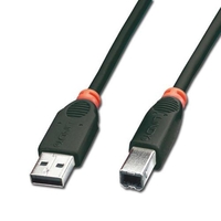 Lindy 0.5m Usb 2.0 Cable - Type A To B Black