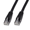 Lindy 1m Cat6 Utp Snagless Network Cable Black