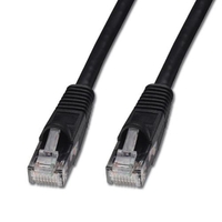 Lindy 1m Cat6 Utp Snagless Network Cable Black