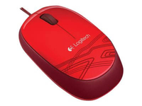 Logitech M105 Mouse Red