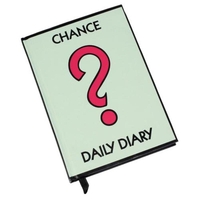 Monopoly Notebook Chance Daily Diary.