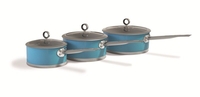 Morphy Richards Pan Set 3pc (Blue)
