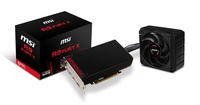 MSI R9 FURY X 4GB HBM HDMI 3x DisplayPort PCI-E Graphics Card