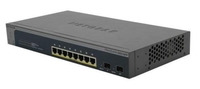 Netgear ProSafe 10-port Gigabit Ethernet PoE+ Smart Switch with 2 SFPs and Max PoE