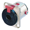 Neutrik Nickel NJFP6C 6.35 mm Locking Stereo Jack Chassis Socket