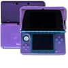 Nintendo 3DS 3D Console Ubop BoldFLEX Flexible BodySkin Case StampWIPE Purple