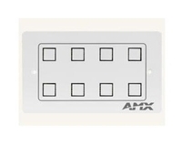 Novara CP-2000 Master 8 Button Control Panel UK 2-Gang White