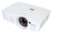 Optoma EH200STEDU 1080p Short Throw DLP projector including 3 Year Lamp and 3 Year Onsite De Re Install warranty
