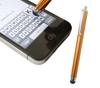 Orange Executive Premium Rubber Touch Tip Stylus for HTC Desire S