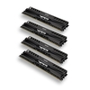 Patriot 16GB (4 x 4GB) DDR3 1600Mhz C9 Black Mamba Quad Kit with lifetime warranty