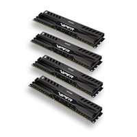 Patriot 16GB (4 x 4GB) DDR3 1866Mhz C9 Black Mamba Kit wih Lifetime warranty